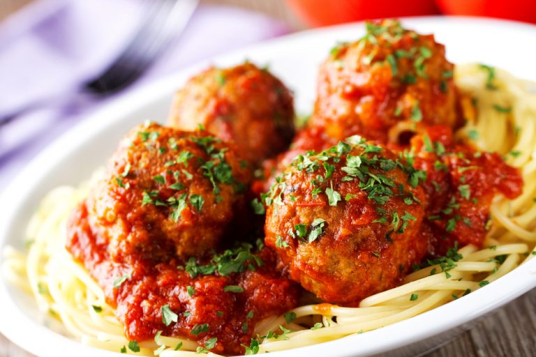 RECIPE Herbed Meatballs & Spaghetti From The Vine