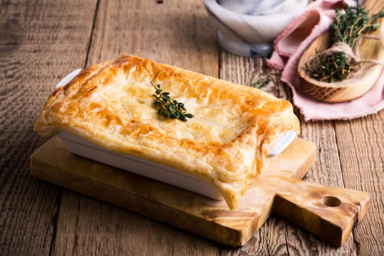 RECIPE Salmon Pot Pie With Creamy Tarragon Sauce From The Vine