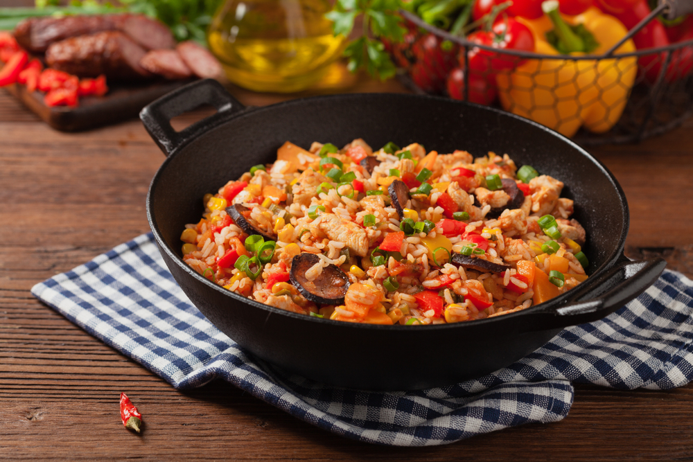 RECIPE: Chicken & Andouille Jambalaya