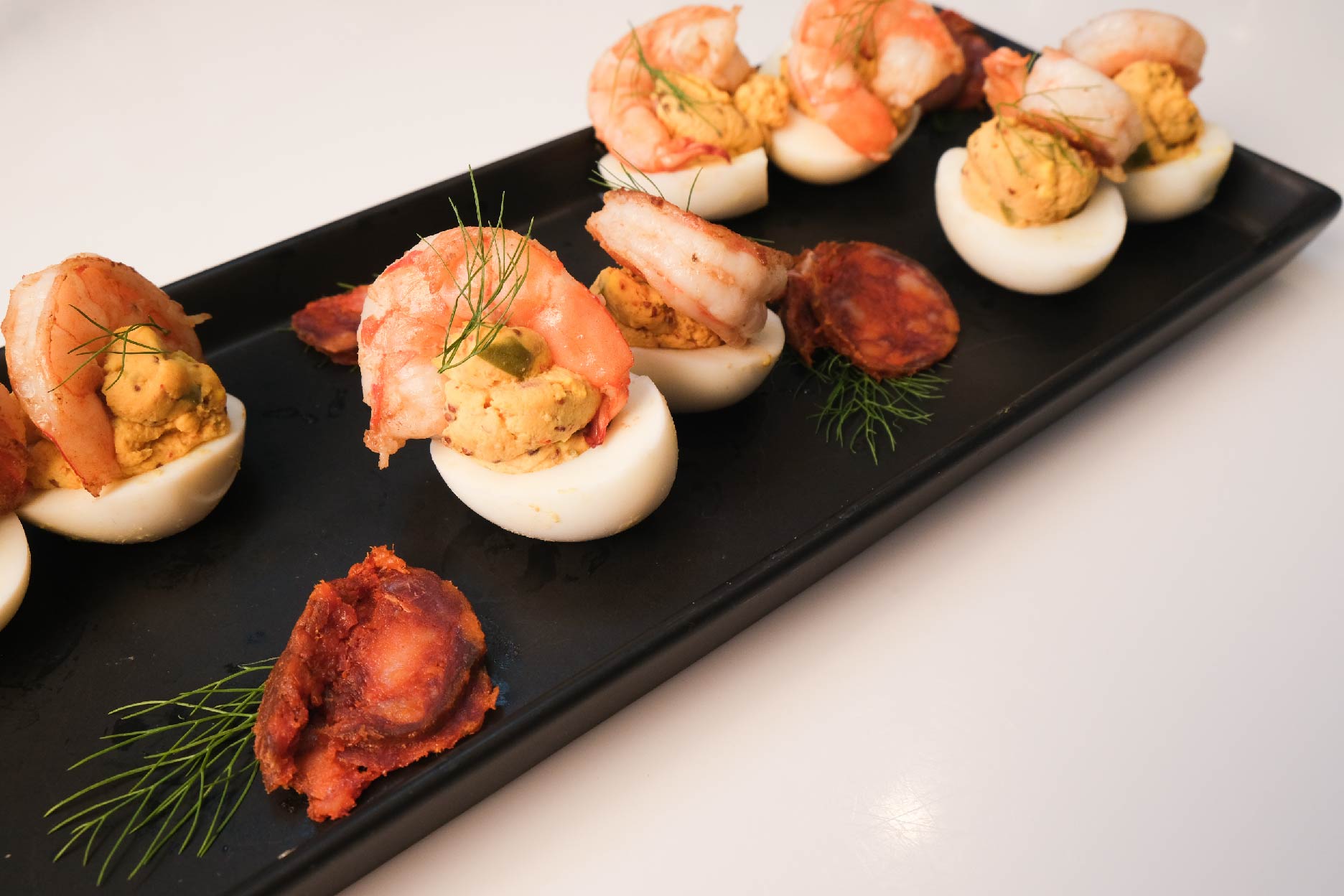 RECIPE: Harissa Spiced Deviled Eggs