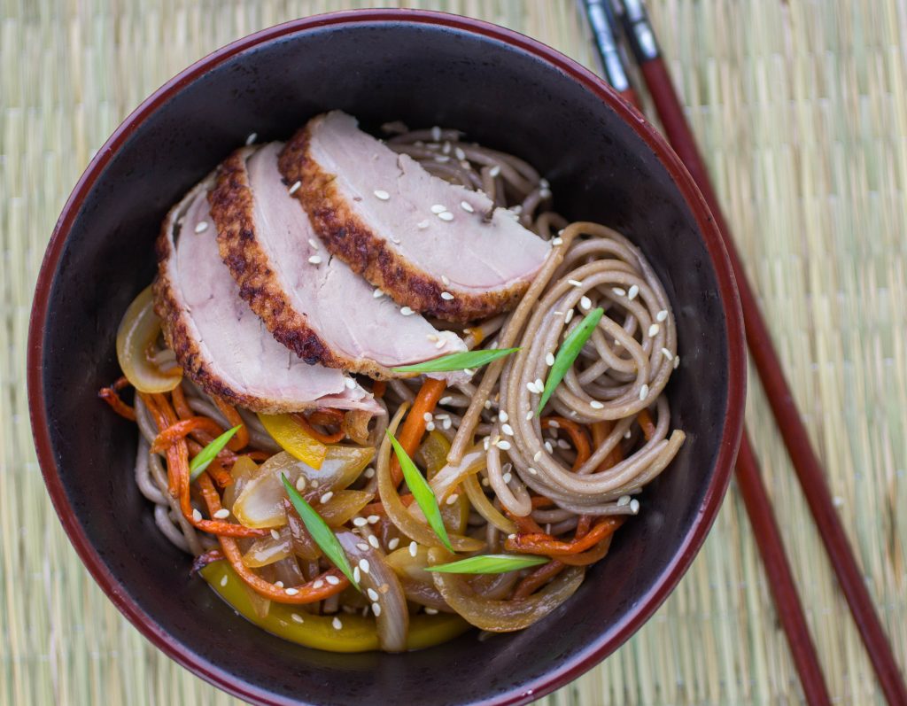RECIPE Soba Noodles with Duck From The Vine