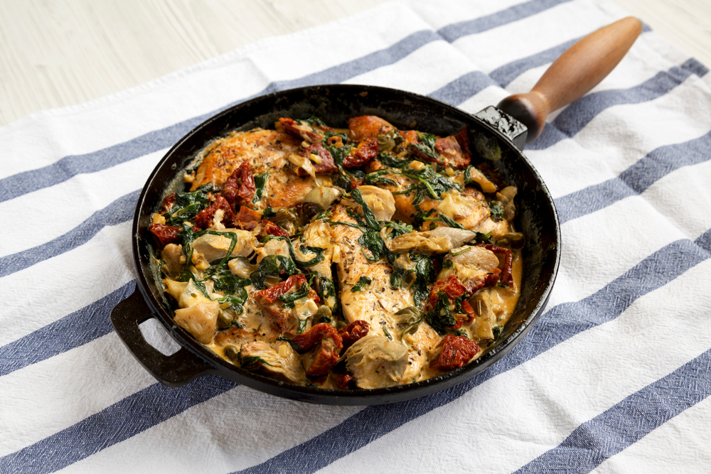 RECIPE: One-Skillet Stuffed Chicken and Orzo