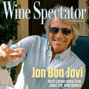 Jon Bon Jovi Covering Wine Spectator Magazine