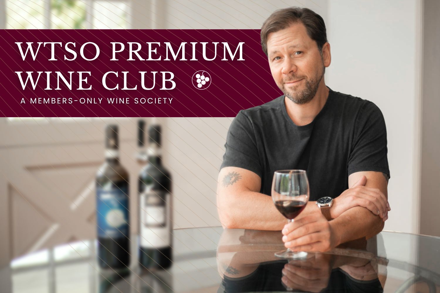 WTSO Premium Wine Club Monthly Subscription Tasting Series