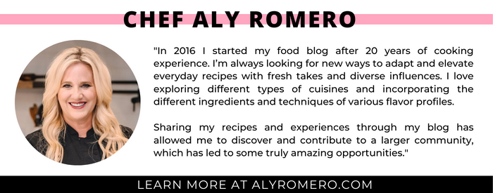 Chef Aly Romero, About