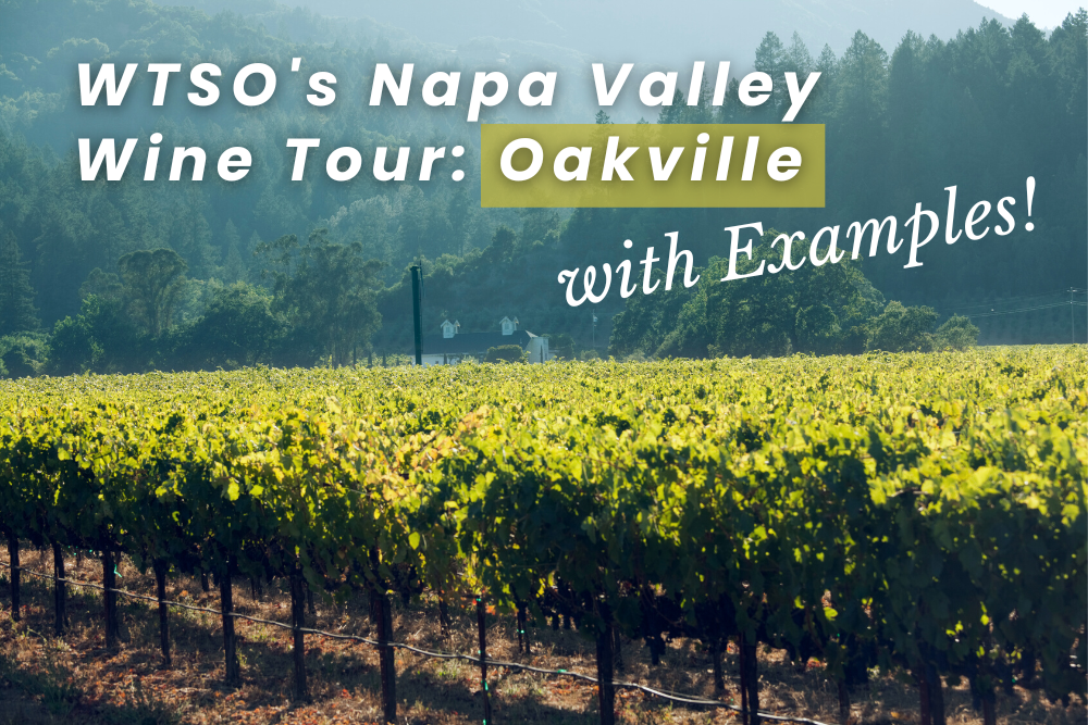 Wine Region of California: Napa Valley Tour of Oakville