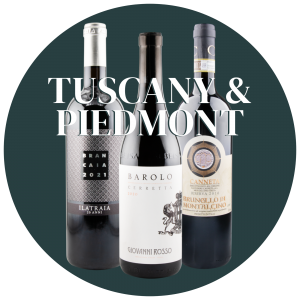 95+ Highly-Rated Wine Event: 19th Anniversary - Tuscany and Piedmont