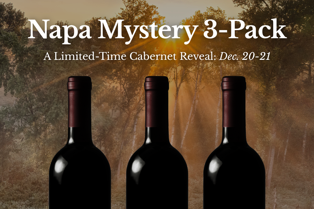 Napa Mystery 3-Pack: A Limited-Time Cabernet Reveal – Dec. 20-21