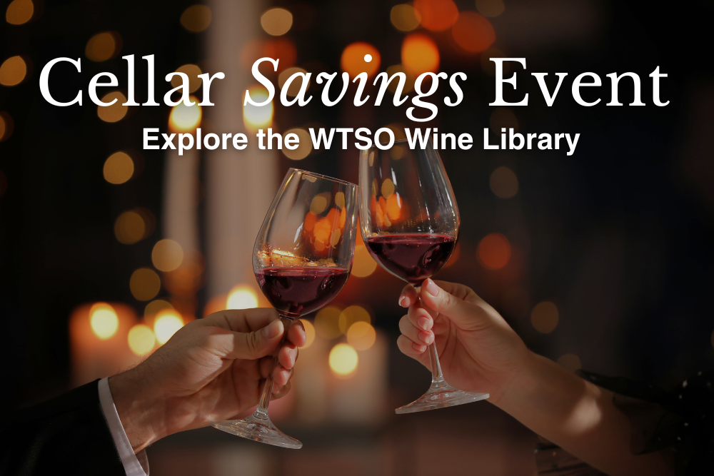 The WTSO Wine Library: Shop the Cellar Savings Event on Dec. 7