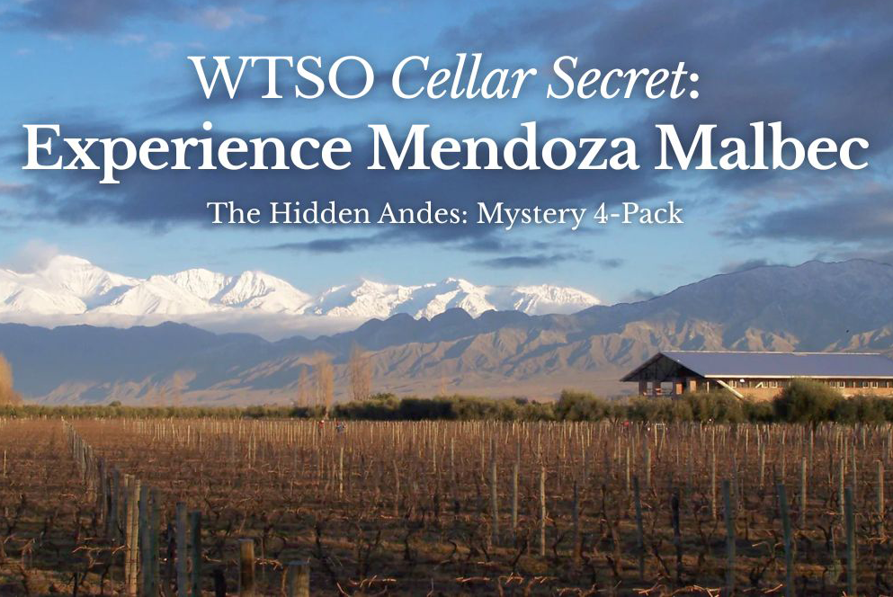 Experience Mendoza Malbec Like Never Before! The Hidden Andes: Mystery 4-Pack